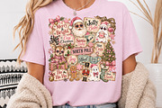Vintage Pink Coquette Christmas PNG, a Seasonal Illustration by Rose Art (Thumbnail 3 of 4)
