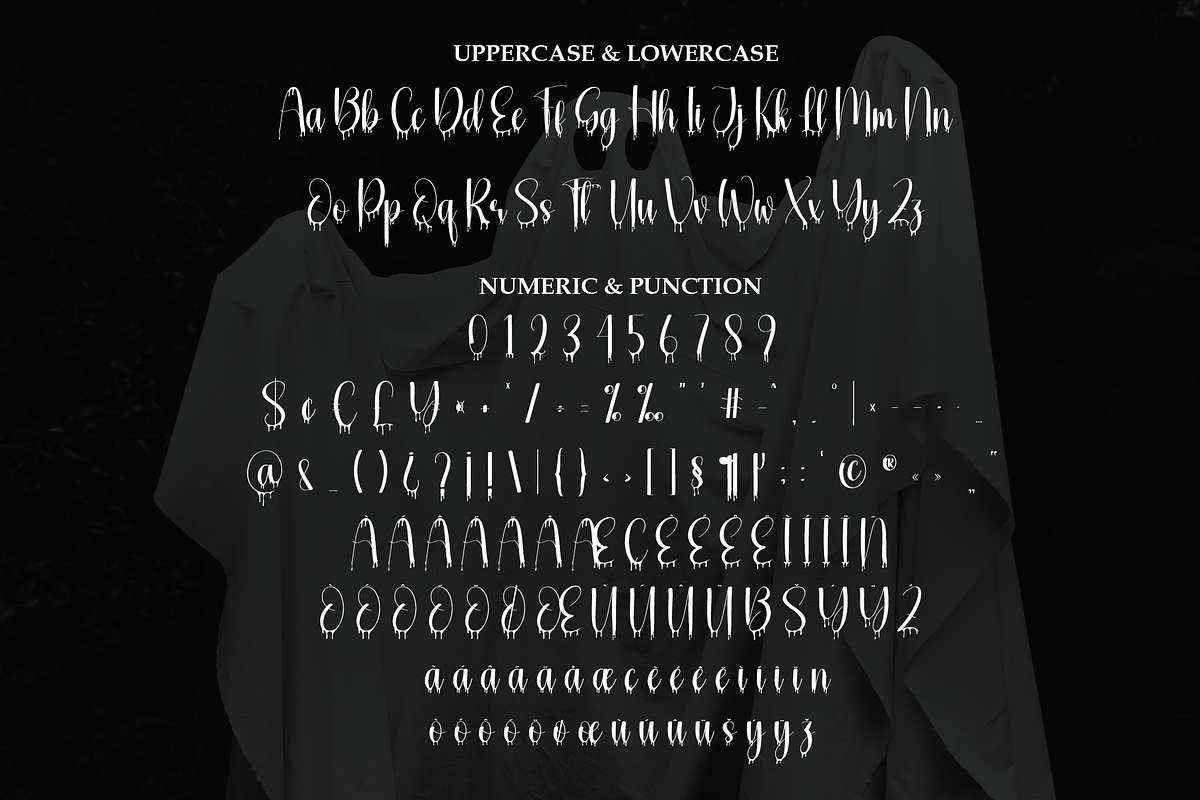 Big Ghost | Script Font, a Handwritten Font by Scratchones (Photo 3 of 8)