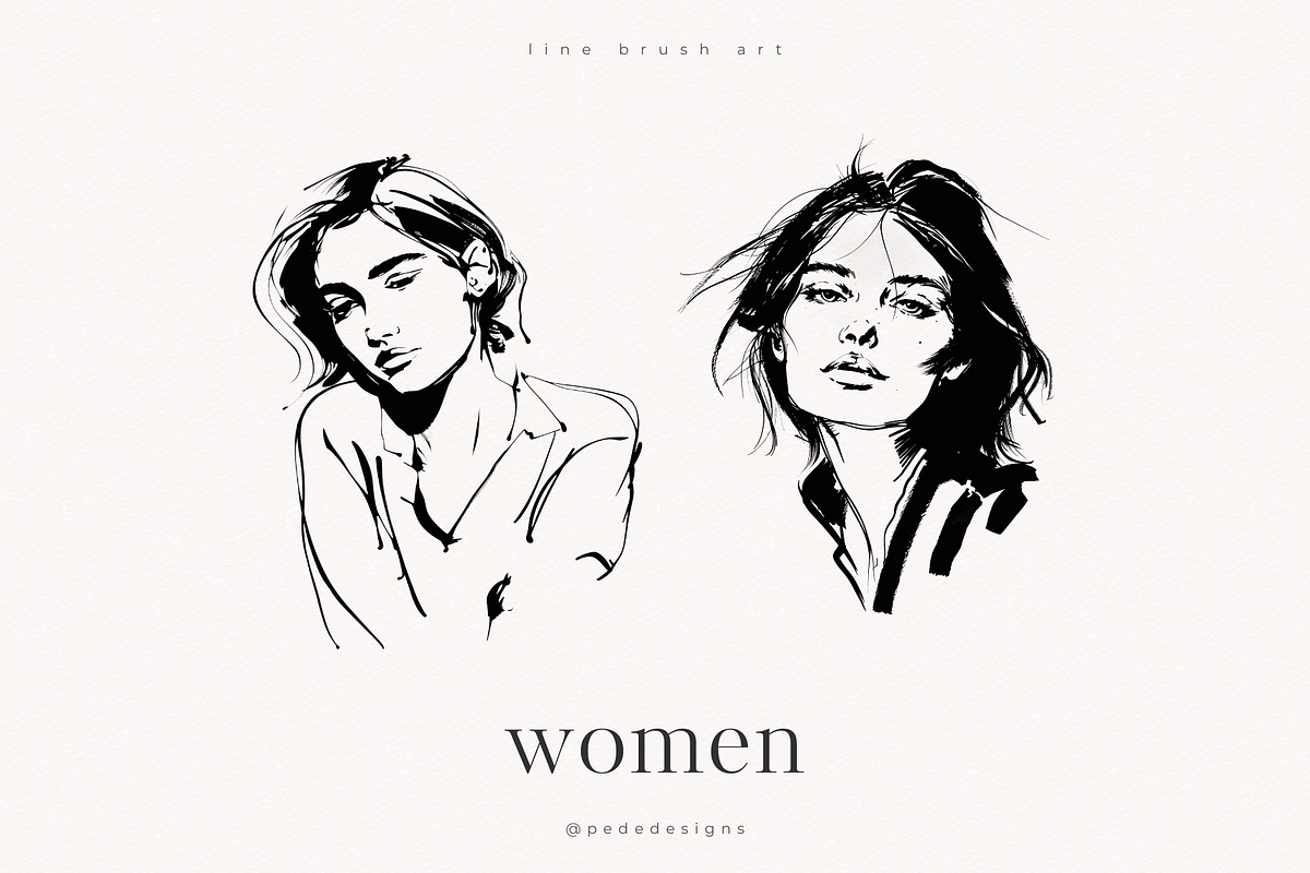 Women II, a Person Illustration by PeDe Designs (Photo 6 of 6)