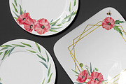 Poppies clipart Watercolor, an Illustration by Daryartsy (Thumbnail 9 of 14)