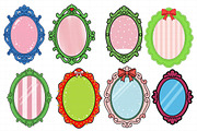Christmas Vintage Cute Frame Bundle, an Illustration by Daily.Designs (Thumbnail 4 of 5)