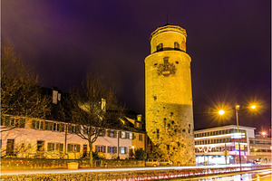 Katzenturm tower in feldkirch austria featuring feldkirch, austria, and, an Architecture Photo by Leonid Andronov