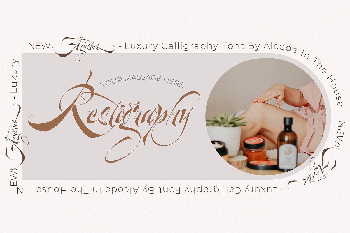 Agustus, a Script Font by Alcode (Photo 5 of 14)