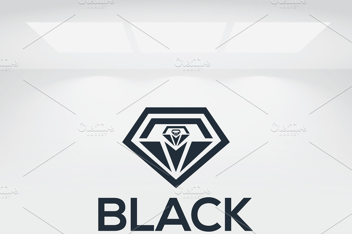 BLACK DAIMOND LOGO, a Branding & Logo Template by Design_Creator (Photo 1 of 2)