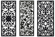 Vintage Gate Pattern Vector Bundle, an Illustration by Creativeshirt (Thumbnail 4 of 21)