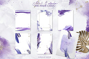 Violet Aura. Abstract design, a Texture Illustration by MiraEl Art (Thumbnail 22 of 29)