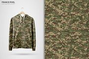 France Pixel Camouflage Patterns, a Pattern Graphic by 3Y_Design (Thumbnail 6 of 6)