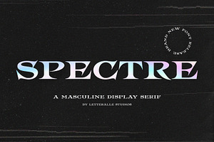 Spectre Masculine Serif Font