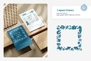 Ocean Life | Linocut collection, a Pattern Graphic by SappiStudio (Thumbnail 13 of 21)