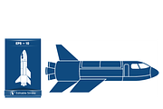Dynamic Rocket Icon Vector, a Technology Illustration by CarWrap design (Thumbnail 3 of 4)