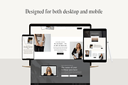 Kajabi Link in Bio Page Template, a Landing Page Template by Pixel & Flow (Thumbnail 7 of 9)