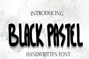 black pastel