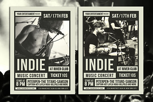 Indie Music Flyer