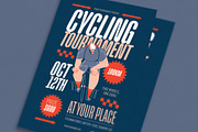 Modern Cycling Tournament Flyer, a Flyer Template by Guuver (Thumbnail 2 of 3)