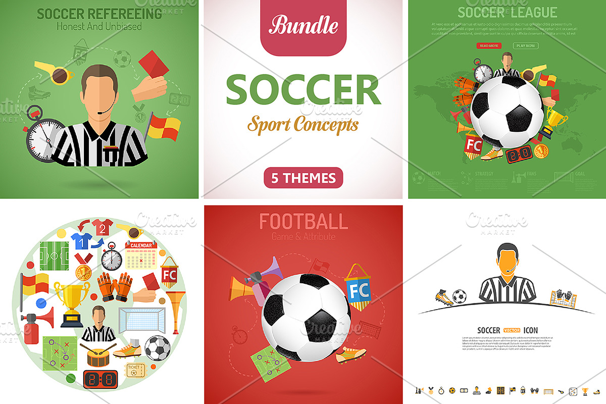 Soccer Posters, an Object Graphic by TAlex (Photo 1 of 6)