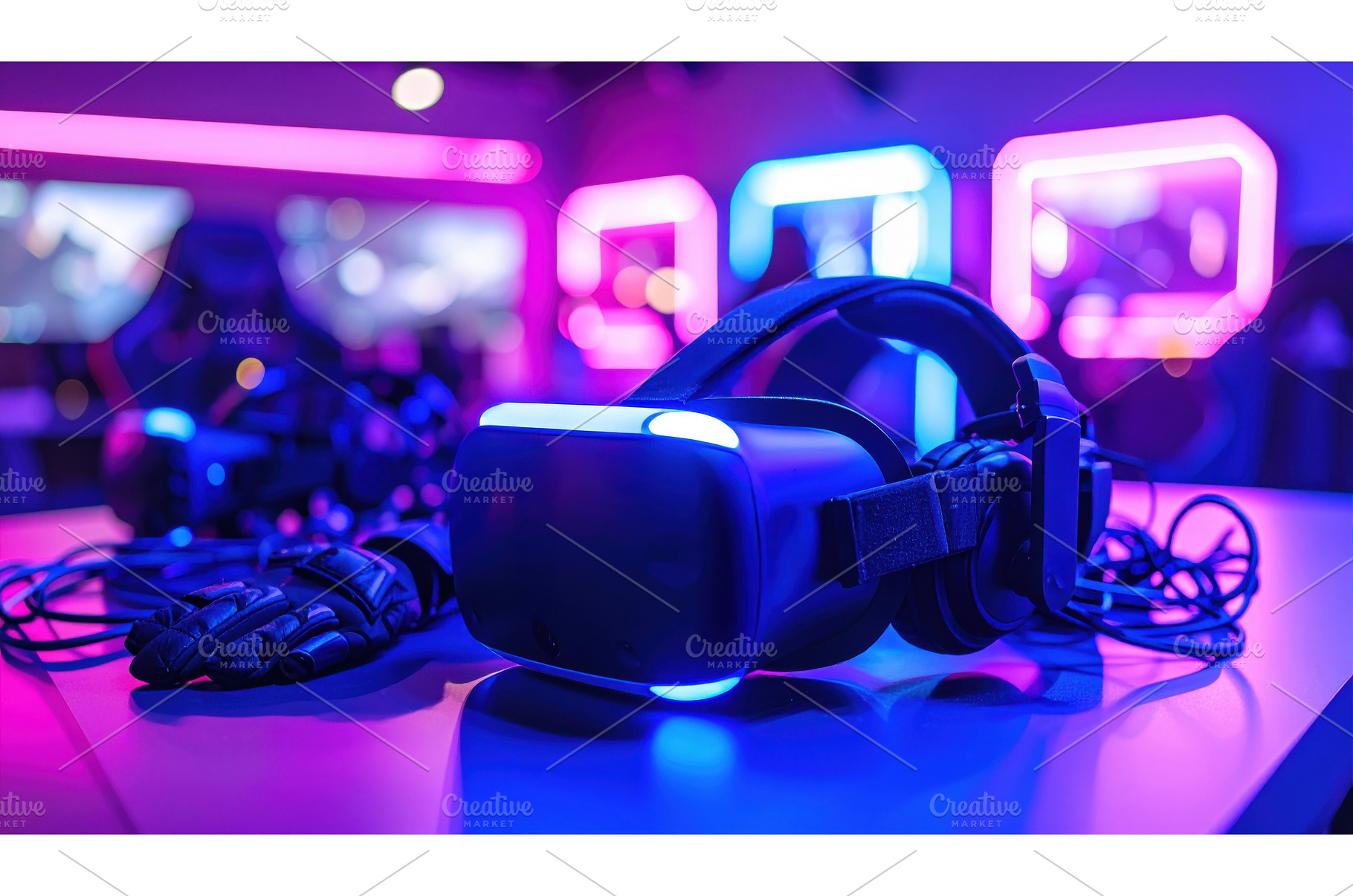 Virtual reality headset and gloves, a Technology Photo by Igor Tichonow