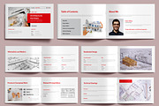 Architecture Portfolio Template, a Brochure Template by MightyDesign (Thumbnail 2 of 6)