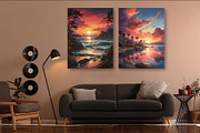 Landscape Painting Art 01. Wall Art., a Decorative Illustration by KENO Mascots (Thumbnail 7 of 8)