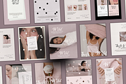 SOFT & WILD Social Media Templates, a Social Media Template by Patrace Studio (Thumbnail 1 of 10)