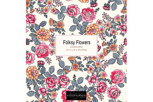 Folksy Flowers