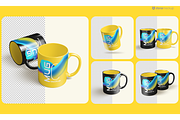Mug Mockup Set Collections, a Cups & Container Mockup by DSNA Mockup (Thumbnail 5 of 5)