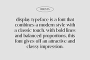 Brosta Serif Fonts, a Serif Font by Yukita Creative (Thumbnail 5 of 11)
