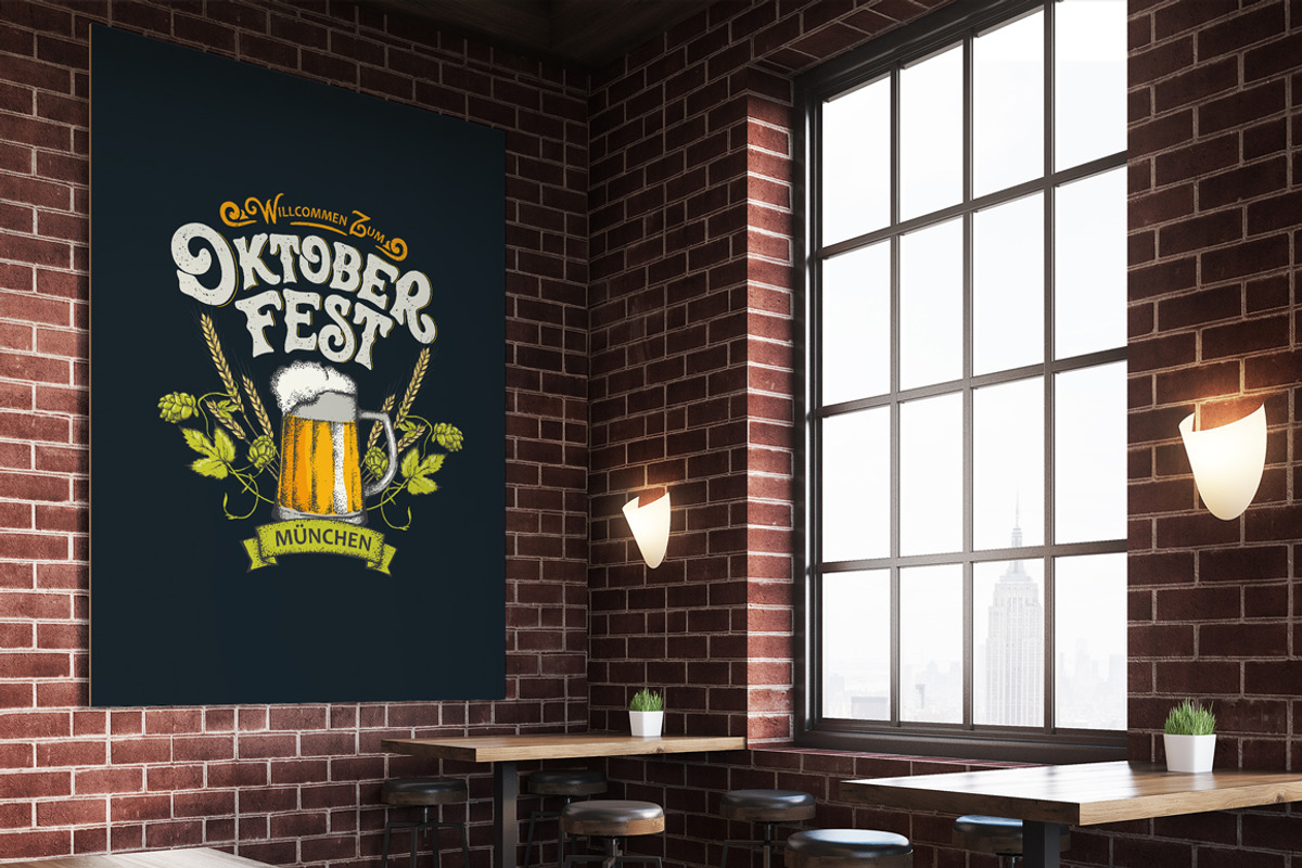 OKTOBERFEST Logotype, a Templates & Theme by Anna's Lettering (Photo 3 of 3)