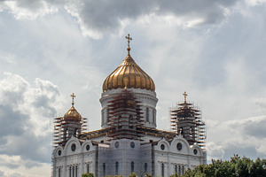Christ the Savior Cathedral Moscow, an Architecture Photo by Schreibikus
