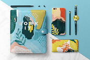 Collage Art Patterns, a Pattern Graphic by Anugraha Design (Thumbnail 5 of 10)