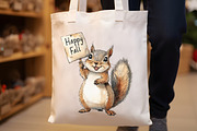Fall Squirrels Garden Clipart, an Illustration by Rose Art (Thumbnail 5 of 7)