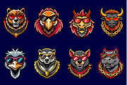Animal Mascot Logo Illustration 3, an Illustration by Riswan Ratta (Thumbnail 2 of 3)