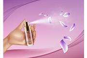 Vector Realistic Spray Mist Set, an Object Illustration by Zonda (Thumbnail 6 of 7)