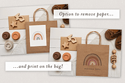 Boho Baby Paper Mockup I, a Stationery Template by Ashley Alexandra Design (Thumbnail 4 of 4)