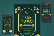 Isra Mi'raj Flyer Set, a Flyer Template by SquidPixey (Thumbnail 6 of 6)