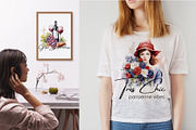 French Vibes Collection, an Object Illustration by Anna Design Studio (Thumbnail 9 of 14)