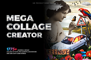 1775+ Mega Collage Creator Bundle, an Object Graphic by AN Productions (Thumbnail 1 of 20)