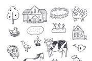 Farm Animals, a Pattern Graphic by GooseFrol (Thumbnail 7 of 7)