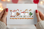 Funny Goose Christian Png, an Illustration by Canvas Craft (Thumbnail 5 of 7)
