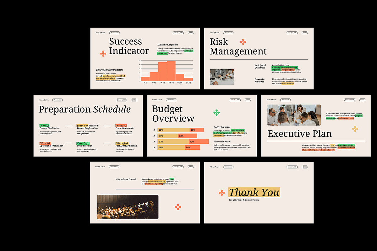 VALENCE | Event Proposal GoogleSlide, a Presentation Template by Neermana (Photo 3 of 4)