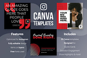 Canva Instagram Post Business kit, a Social Media Template by Mike Brennan Art & Design (Thumbnail 3 of 4)
