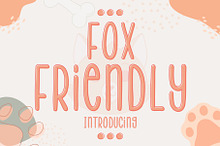 Fox Friendly Font