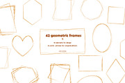 Set of 42 geometric frames, an Object Graphic by irina_kutuzova (Thumbnail 1 of 4)