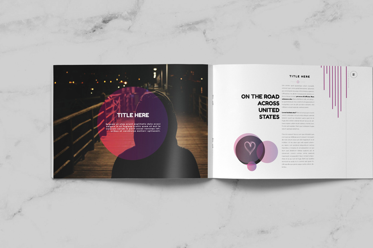 Magenta Brochure, a Brochure Template by Kahuna Design (Photo 5 of 12)