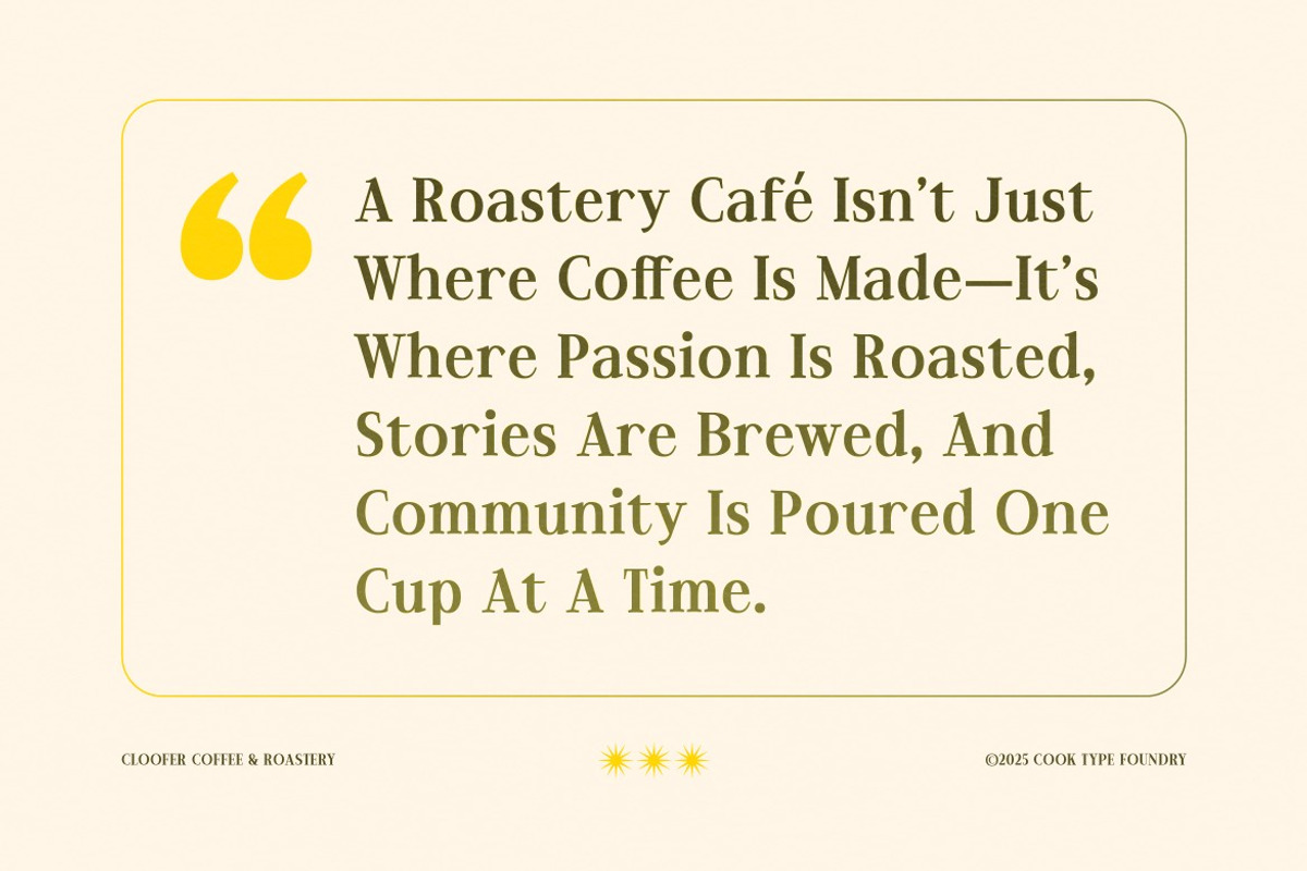 Cloofer, a Serif Font by graphicook (Photo 9 of 10)