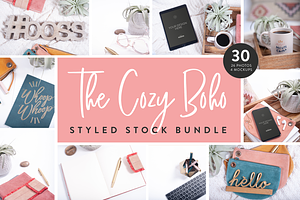 Cozy Boho Styled Stock Bundle