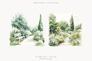 Monet's Garden, a Decorative Illustration by PeDe Designs (Thumbnail 13 of 13)