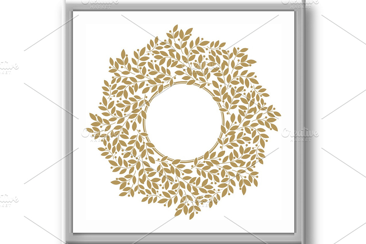 Decorative frame. Elegant vector, a Decorative Illustration by RODINA (Photo 3 of 3)