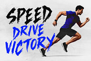 Kuru Trapin Energetic Brush Font, a Handwritten Font by Maulana Creative (Thumbnail 2 of 7)