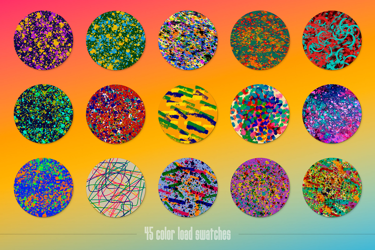 Painter—Multicolor Photoshop Brushes, a Brush Add-On by Chroma Supply (Photo 12 of 20)
