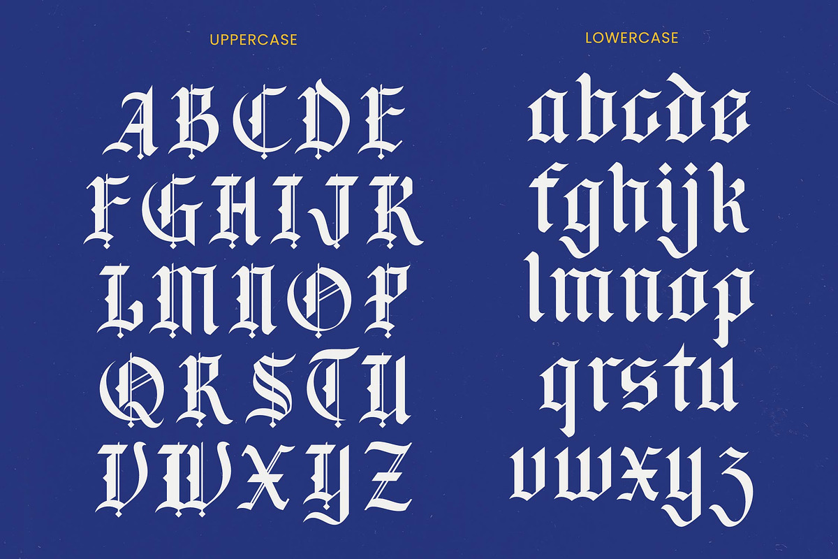 Bluster Elation Modern Blackletter, a Blackletter Font by timelesstype.co (Photo 17 of 20)